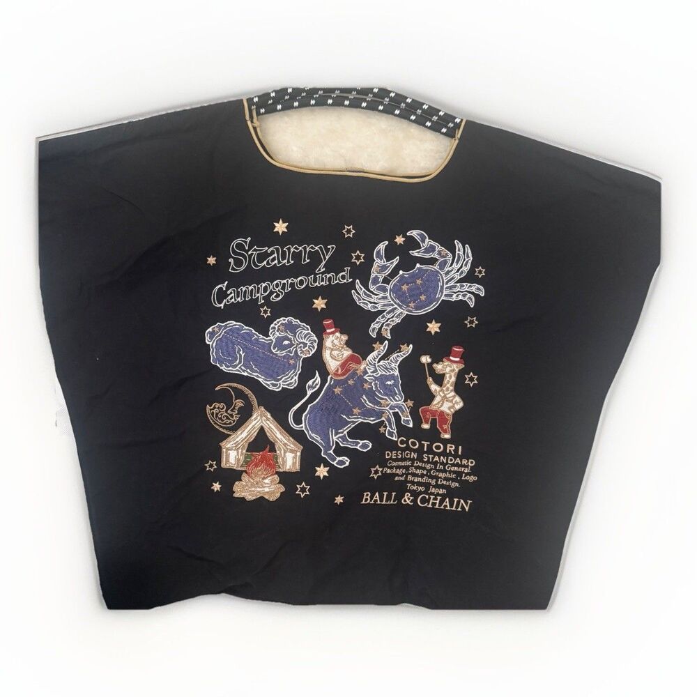 Ball And Chain Lg Size Star Starry Sky COTORI Collaboration Shopping Bag Japan